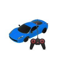 Toysan Oyuncak Uzaktan Kumandalı Full Fonksiyon Şarjlı Ferrari  TOY-04 (Mavi)