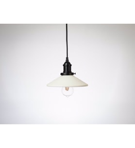 RİOLİGHT RETRO TEKLİ METAL SARKIT ŞAPKA ÇAPI: 22CM (Siyah)