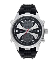 SPALDING SP-105 DİJİTAL VE ANALOG SPOR SAAT (Gümüş)