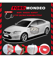 Ford Mondeo Oto Araç Kapı Koruma Fitili 5metre Parlak Kırmızı Renk