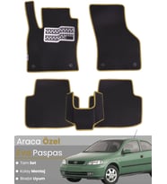 OPEL ASTRA G (1998-2004) Uyumlu EVA Paspas Tam Set–Araca Özel,Kolay Montaj,Su Geçirmez