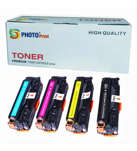 PhotoPrint® Hp Color Laserjet CM2320N 305A CC530A/CC531A/CC532A/CC533A Ithal 4 Renk Muadil Toner Seti Chipli 3.500 Sayfa (Çok Renkli)