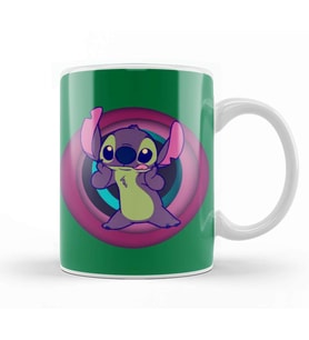 Retro Stitch Kupa Bardak Porselen