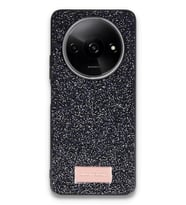 Onegif Xiaomi Redmi A3 4G Bright Simli Kapak - Siyah