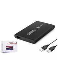 HADRON HDX1758 2.5" HDD KUTUSU USB2.0 METAL SATA SİYAH