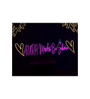 AURA Meselesi Bu Şekerim Yazılı Neon Tabela