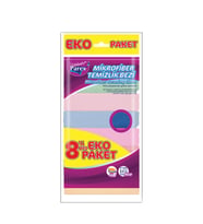 Mikrofiber Temizlik Bezi 8'li