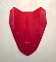 MOTOCAM QJ ATR 250 Ön Cam 2023-2026 Model 40cm Kırmızı Renkli SPORTİF