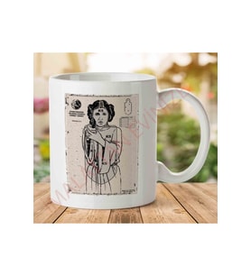 Star Wars Princess Leia Target Iki Tarafı Baskılı Kupa Bardak