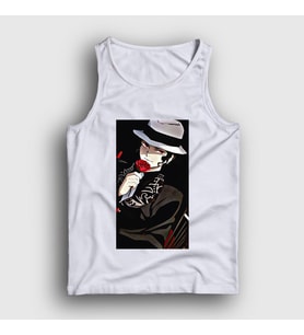 Presmono Unisex Beyaz Muzan Kibutsuji Anime Demon Slayer Kimetsu No Yaiba Atlet 308693tt (Beyaz)