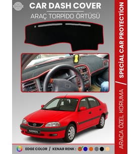 TOYOTA AVENSİS T220 (1997-2002) Torpido Örtüsü Ön Göğüs Halı Torpido Koruma Tam Uyum UV Koruma