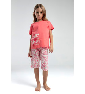 Kız Çocuk Pijama Takım 9-14 Yaş 3612