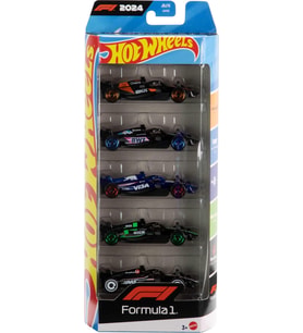 Hot Wheels Formula 1 5'Li Araba Seti, F1 Yarış Takımlarından Ilham Alan 5 Adet 1:64 Ölçekli Metal Ar (Çok Renkli)