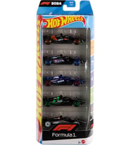Hot Wheels Formula 1 5'Li Araba Seti, F1 Yarış Takımlarından Ilham Alan 5 Adet 1:64 Ölçekli Metal Ar (Çok Renkli)