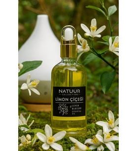 Limon Çiçeği Esans Uçucu Yağ Doğal Yoğun Koku Buhurdanlık Difüzör Parfüm Esansı 100 Ml