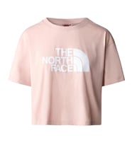 The North Face W S/S CROPPED EASY TEE Kadın T-Shirt NF0A4T1RLK61 (Pembe)