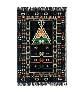 Shark Anadolu Seccade Kilim 16 Siyah