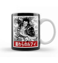 One Piece Luffy Gear Fourth Kupa Bardak Porselen