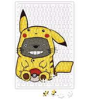 Pokemon Go Pikachu Raichu Totoro Miyazaki Puzzle