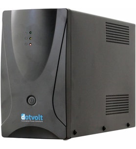 DOTVOLT LN 2000 VA (2x12V 9AH Akü ) Line Interactive 5/10 dk UPS (Siyah)