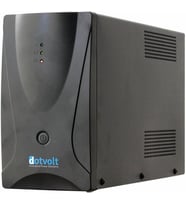 DOTVOLT LN 2000 VA (2x12V 9AH Akü ) Line Interactive 5/10 dk UPS (Siyah)