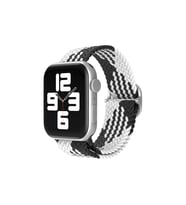 Apple Watch 42mm Star Kordon - Siyah-Beyaz