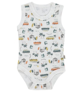Civil Baby Safari Empirme 0-24 Ay Çıtçıtlı Badi - Mavi