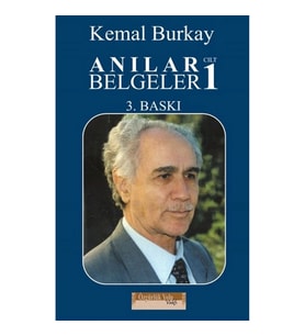 Anılar Belgeler – Cilt 1