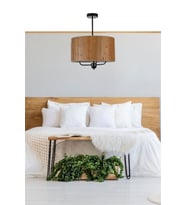 BAMBU 01 ABAJURLU 3 LÜ SARKIT AVİZE
