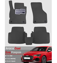 AUDİ A3 HATCHBACK (2020-2025) Uyumlu EVA Paspas Tam Set–Araca Özel,Su Geçirmez,Kolay Montaj