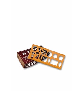 Yıldızlar Geometrik Şablon Cetvelli Atatürklü 25 CM 40