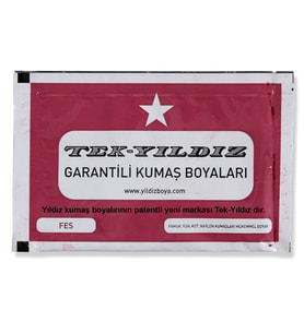 21 - Kumaş Boyası Fes Rengi 11 Gr