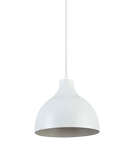 Modern Beyaz Tekli Avize, 20cm Çap, Cafe ve Mutfak Dekoru