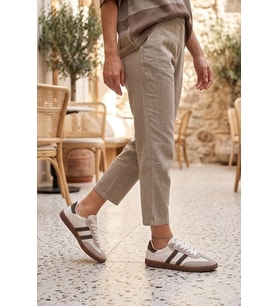 Lufian 121230066 Lenora Kadın Klasik Sneaker Kahverengi