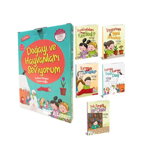 DOĞAYI VE HAYVANLARI SEVİYORUM 5 KİTAP SET  NESİL ÇOCUK