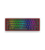REDRAGON K616 FİZZ PRO RGB RED SWİTCH 2.4GHZ KABLOSUZ TÜRKÇE MEKANİK OYUNCU KLAVYESİ SİYAH