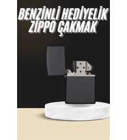 Erkeklere Özel Hediyelik Eşya Metalik Benzinli Çakmak Doldurulabilir