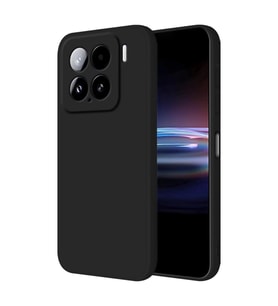 Mi 15 Pro Kılıf Nano İçi Kadife  - Siyah