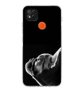 PrintiFy Xiaomi Redmi 10 2022 ile Uyumlu Köpek 1 Kamera Korumalı Şeffaf Kılıf