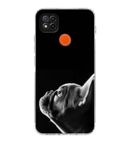 PrintiFy Xiaomi Redmi 10 2022 ile Uyumlu Köpek 1 Kamera Korumalı Şeffaf Kılıf