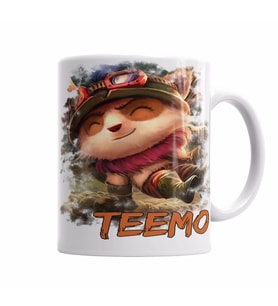 League Of Legends Teemo Kupa Bardak Porselen