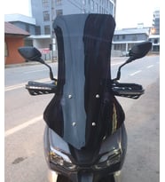 MOTOCAM RKS Freccia Ön Cam 2022-2026 Model 75cm Alt Geniş Siyah Renkli 4mm UZUN