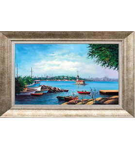 GÜMÜŞ ÇERÇEVELİ TABLO N1170