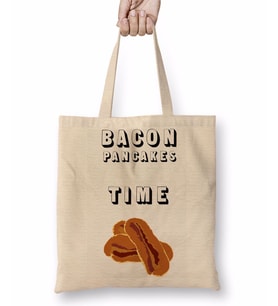 Adventure Time Bacon Pancakes 010 Bez Çanta Uzun Saplı