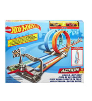 Hot Wheels Çift Çemberde Depar Pist Seti GFH85