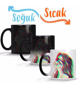 Seven Crazy Sihirli Kupa Bardak Porselen
