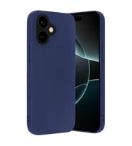 Apple İphone 17 Nano İçi Kadife Silikon - Lacivert