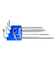 Fixio Torx Alyan Anahtar Takımı - Uzun - 8 Parça Tork Allen (Mavi)