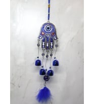 Metal Nazar Boncuğu Çan Model 18