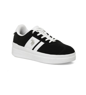U.S.POLO ASSN JENNER 4PR SİYAH COMFORT CASUAL ANATOMİK SPOR AYAKKABI